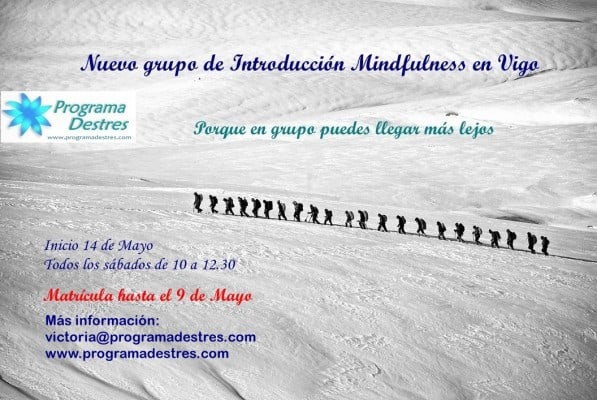 grupo mindfulness en mayo en vigo