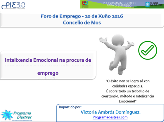 Foro de empleo PIE 3 -MOS- 20 de Junio