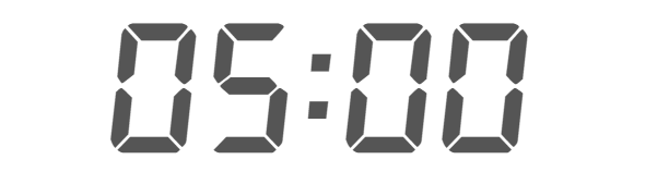 5 minutos de silencio