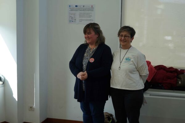 mindfulness-para el autocuidado - presentacion programa Destres con la Concelleira Igualdade del Concello Soutomaior