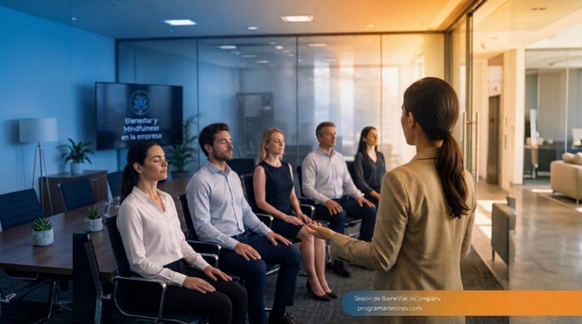 programa bienestar en la empresa - mindfulness reducción estrés